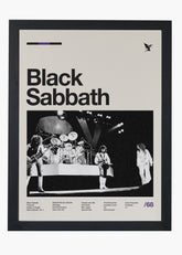 Quadro Black Label Sabbath Banda