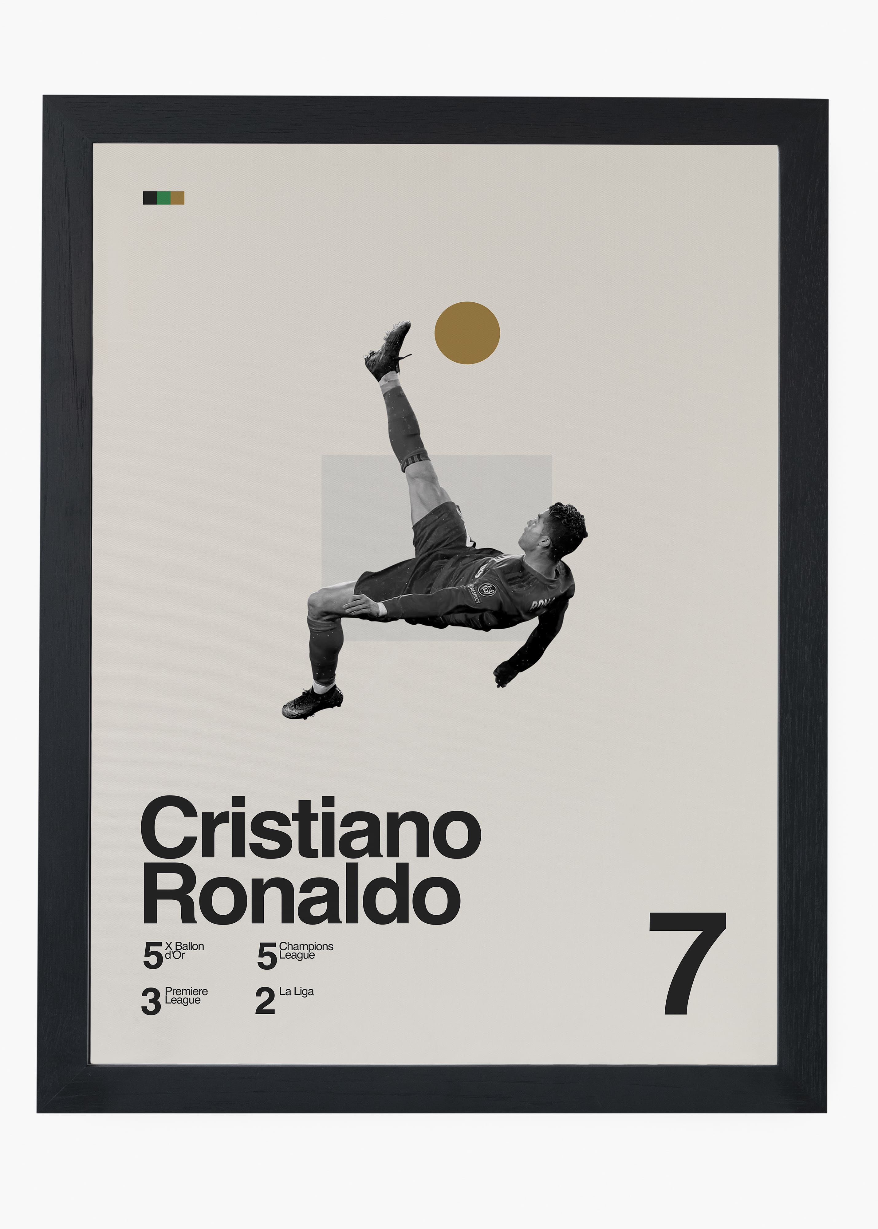 Quadro Cristiano Ronaldo CR7