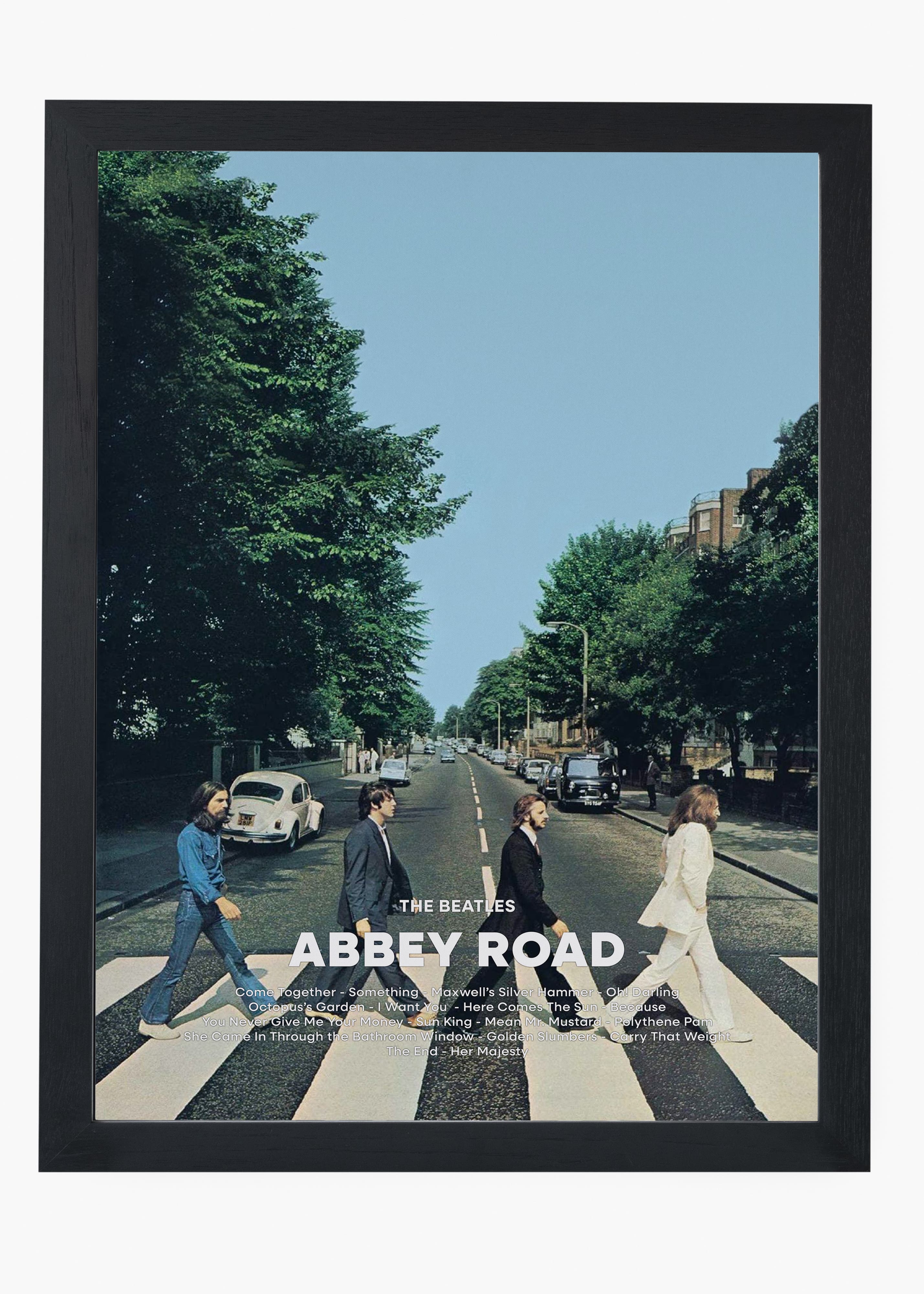 Quadro Beatles Abbey Road Capa