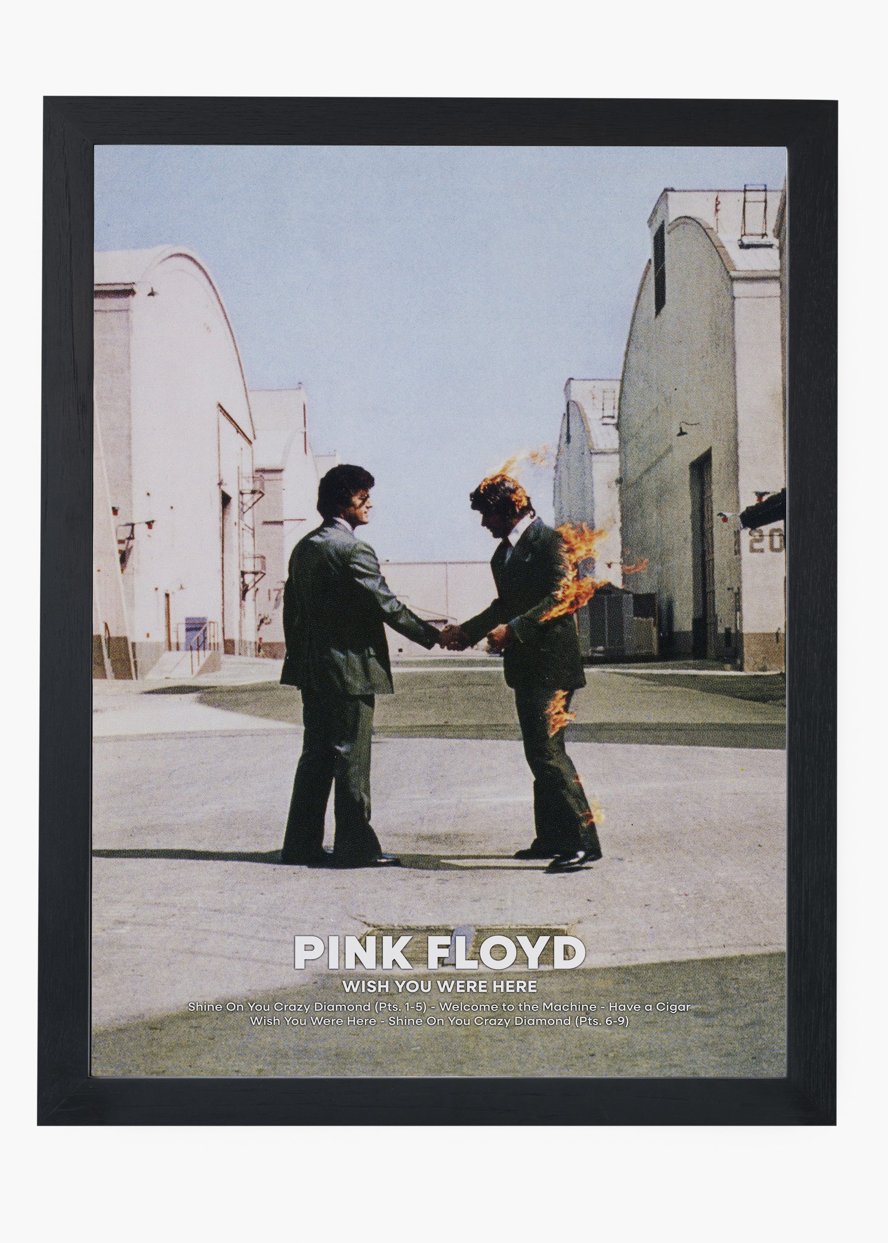 Quadro Pink Floyd Wish You Were Here Capa