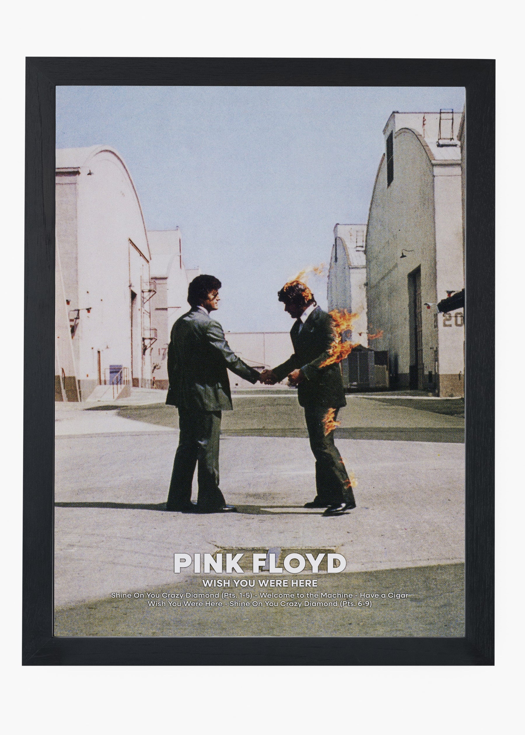 Quadro Pink Floyd Wish You Were Here Capa