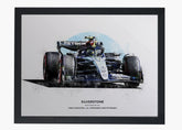 Quadro Lewis Hamilton Silverstone 2024