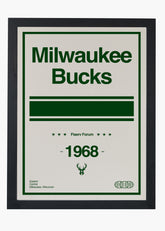 Quadro NBA Milwaukee Bucks