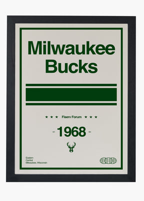 Quadro NBA Milwaukee Bucks