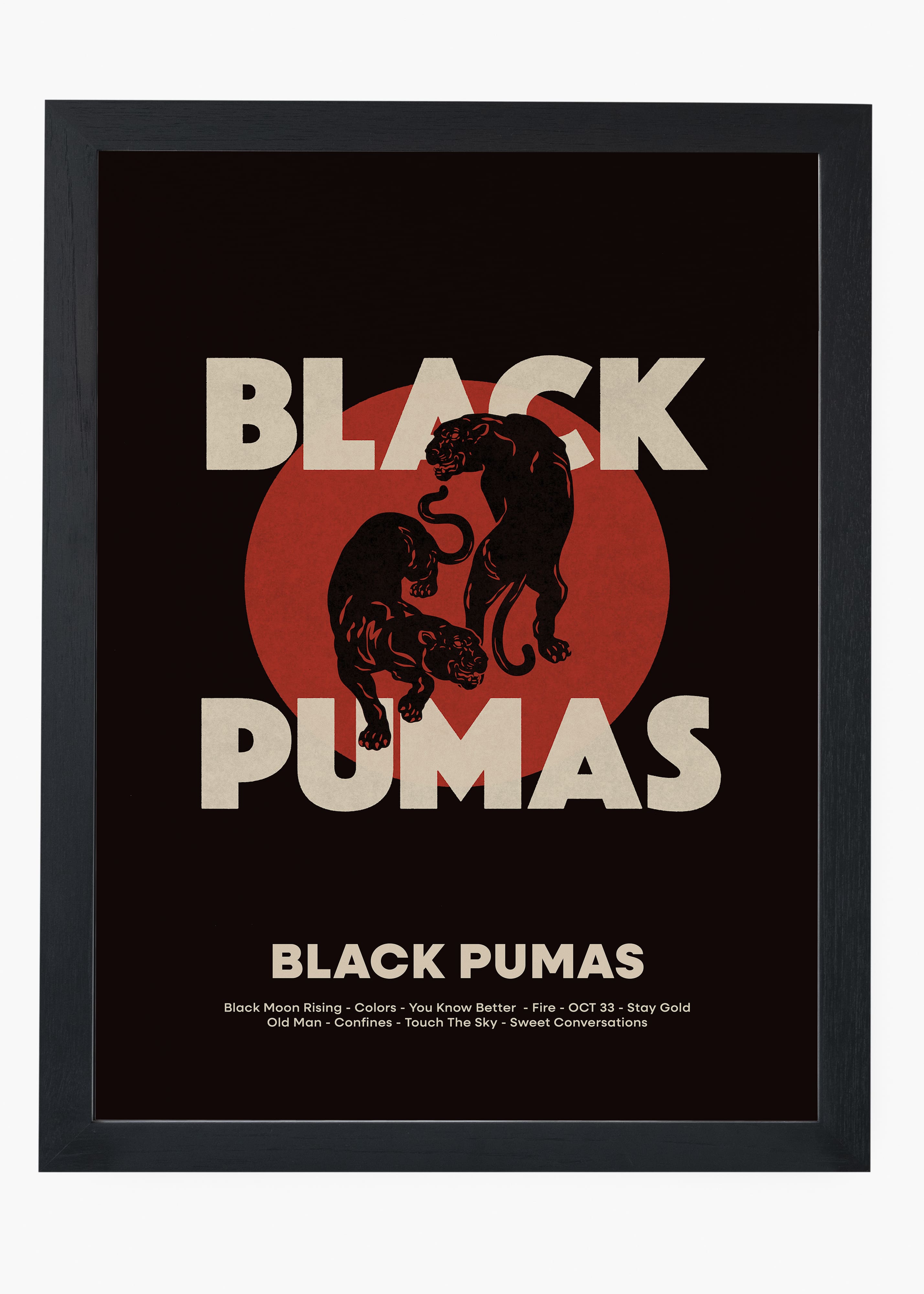 Quadro The Black Pumas - Black Pumas Capa
