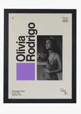 Quadro Signature Olivia Rodrigo