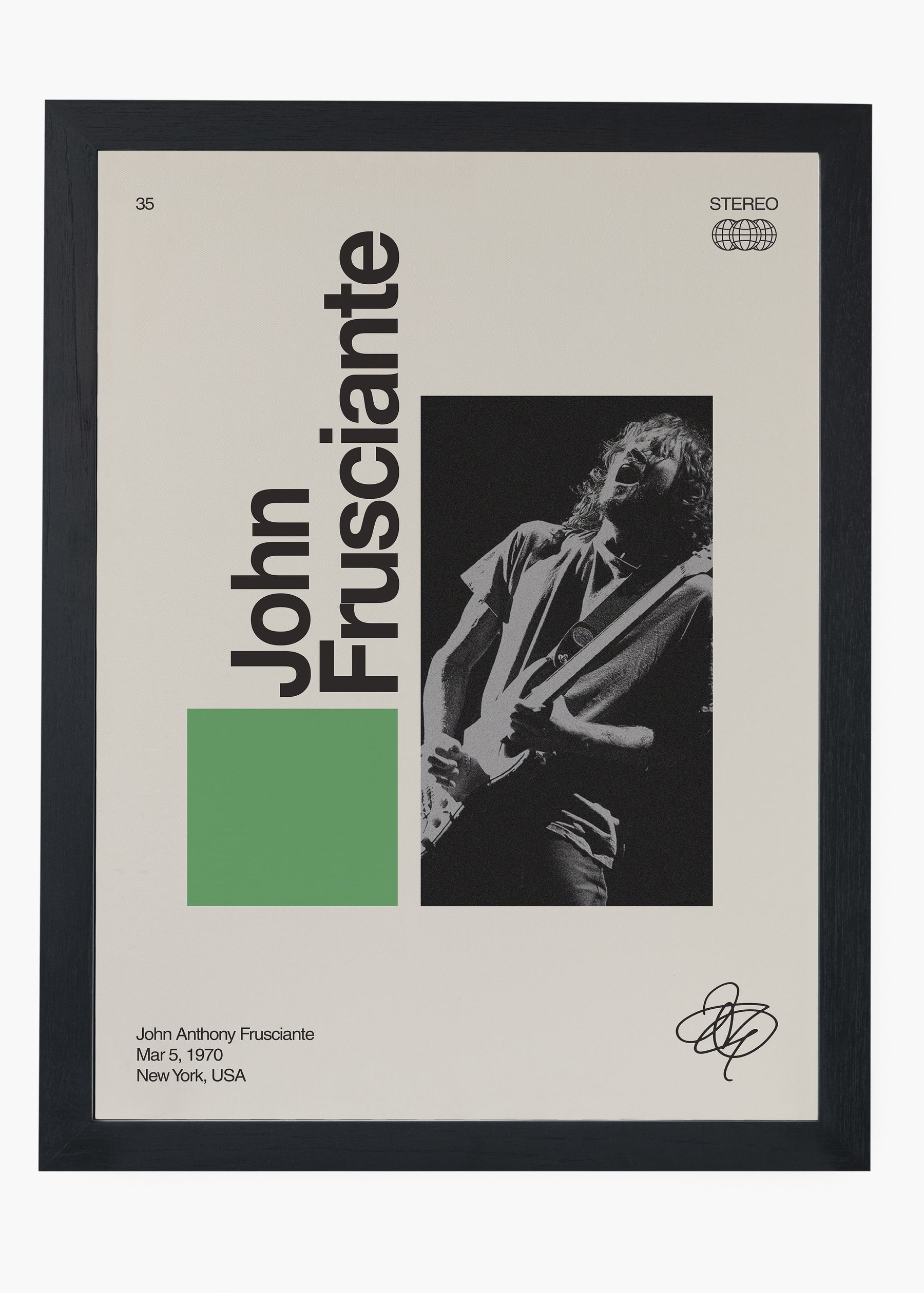 Quadro Signature John Frusciante