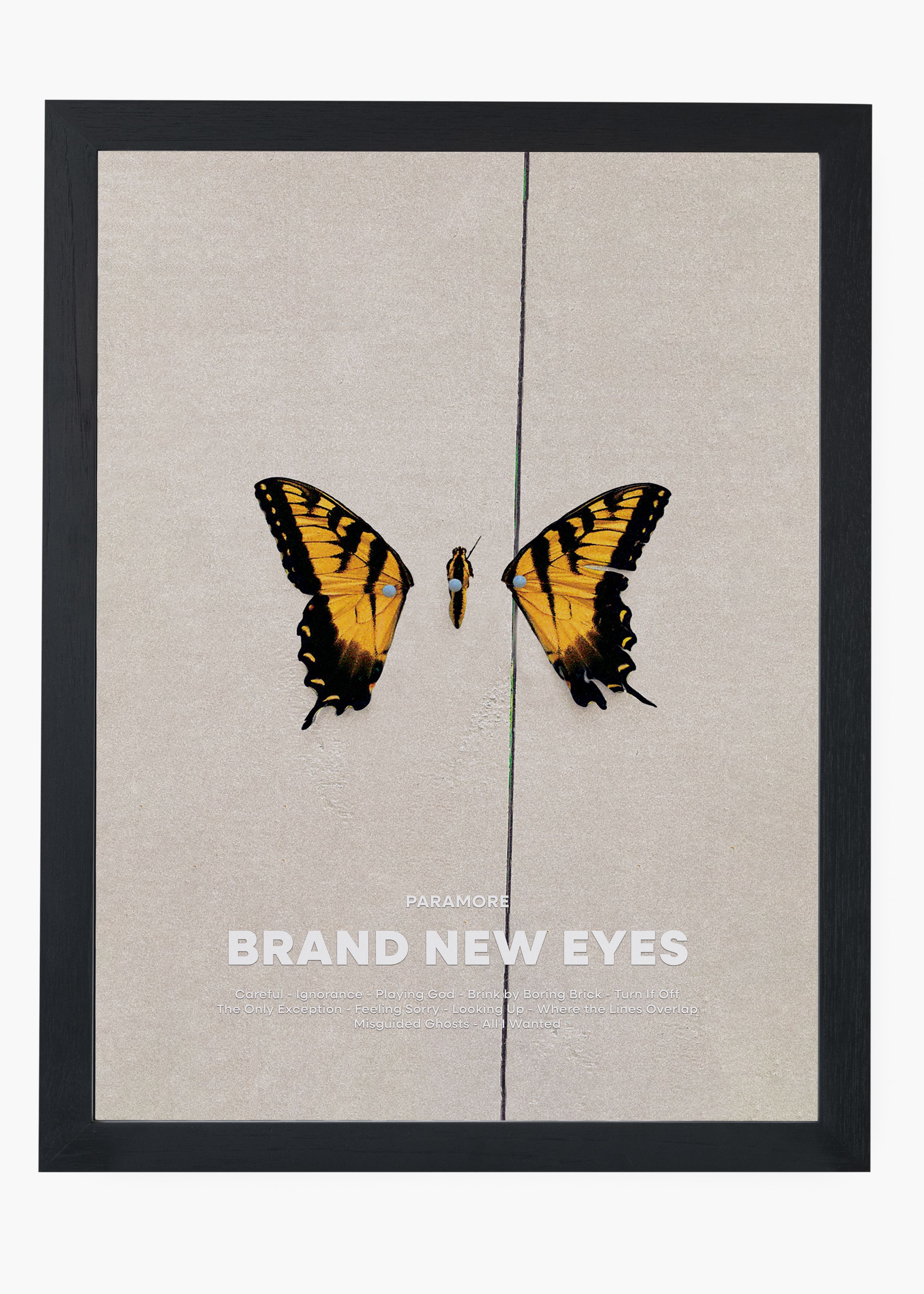 Quadro Paramore Brand New Eyes Capa