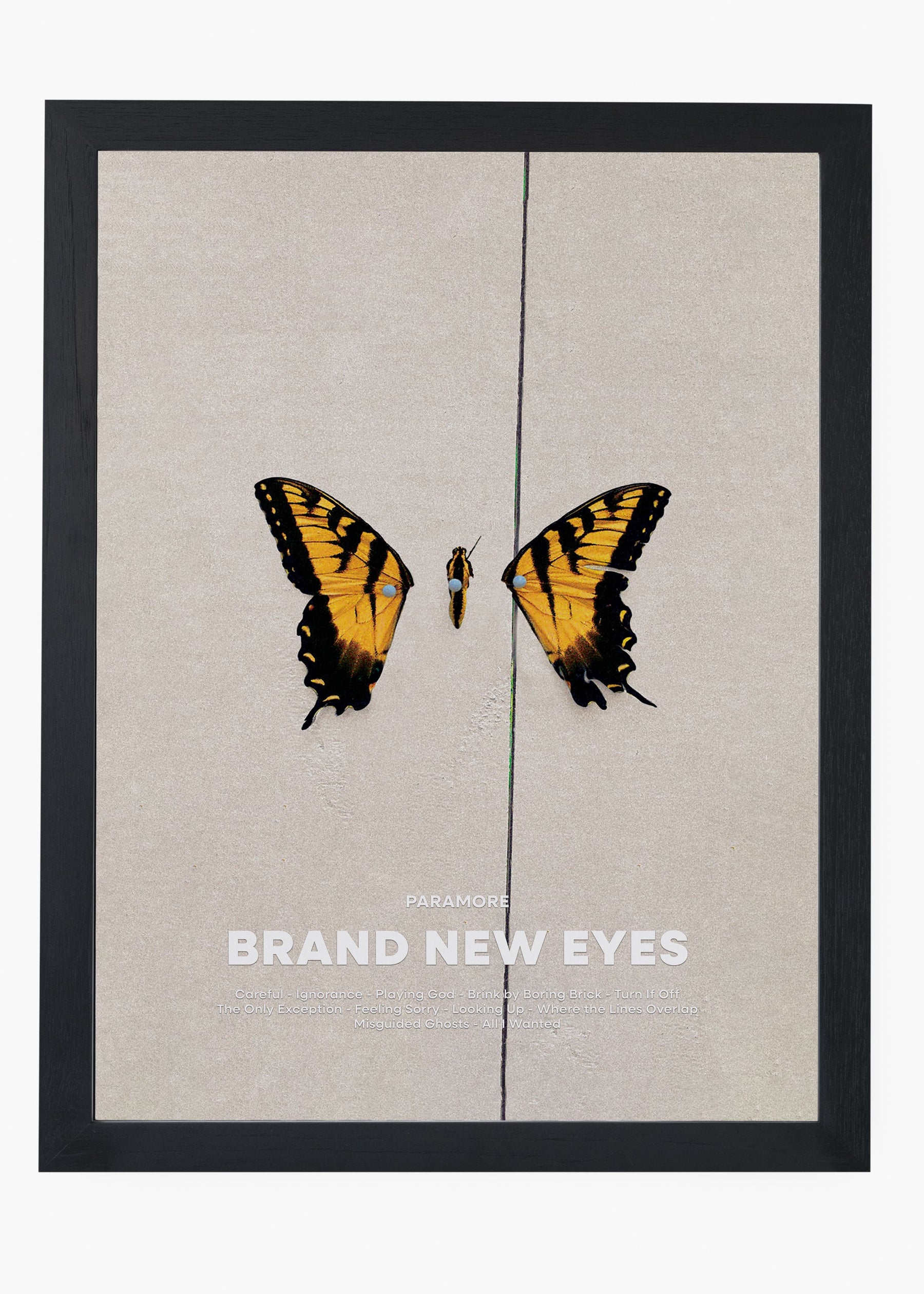 Quadro Paramore Brand New Eyes Capa
