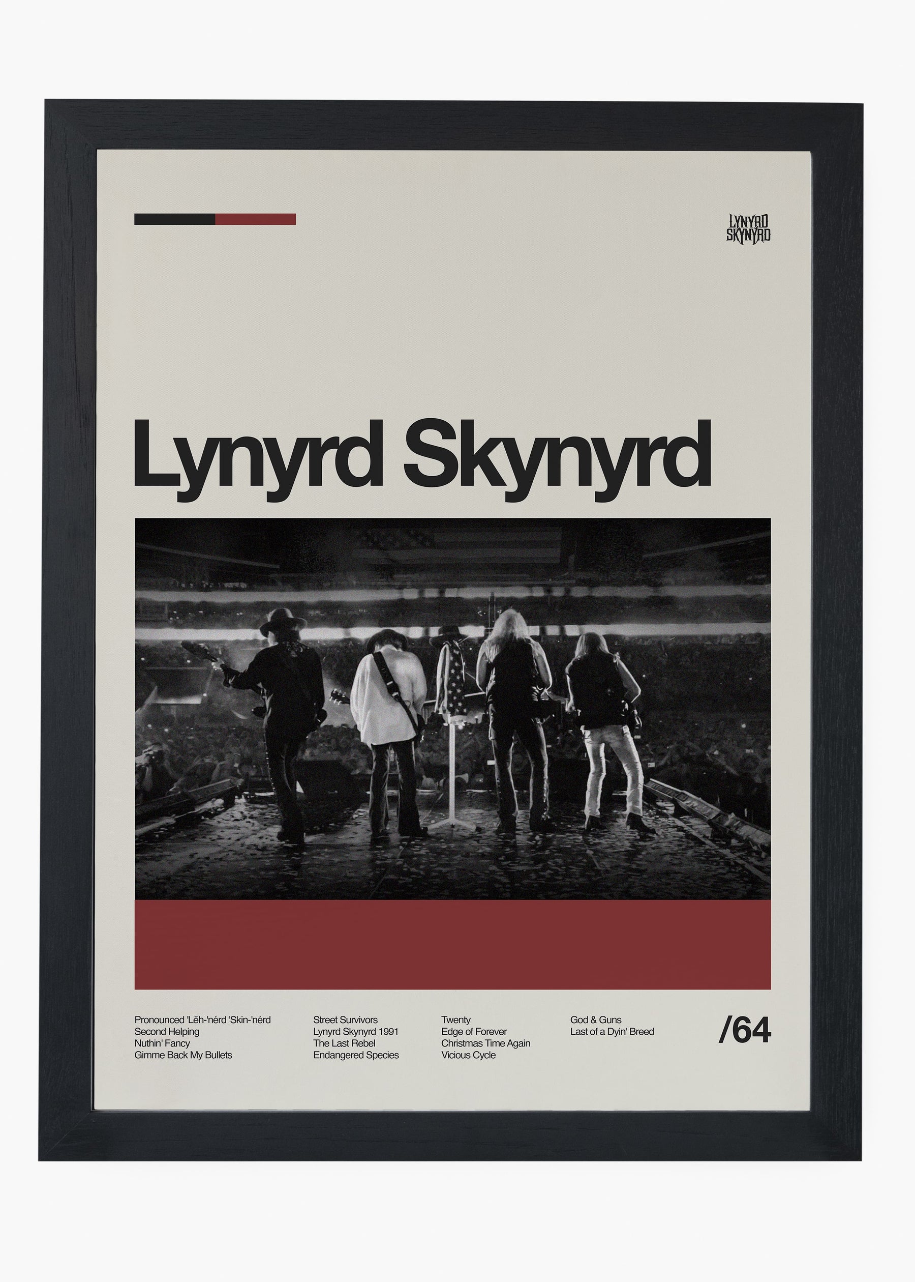 Quadro Lynyrd Skynyrd Banda
