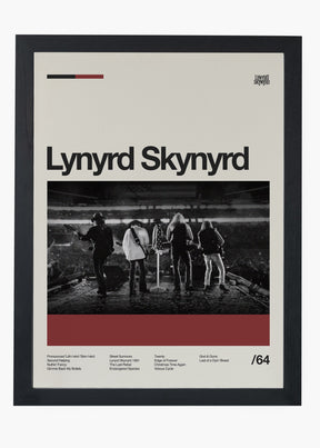 Quadro Lynyrd Skynyrd Banda
