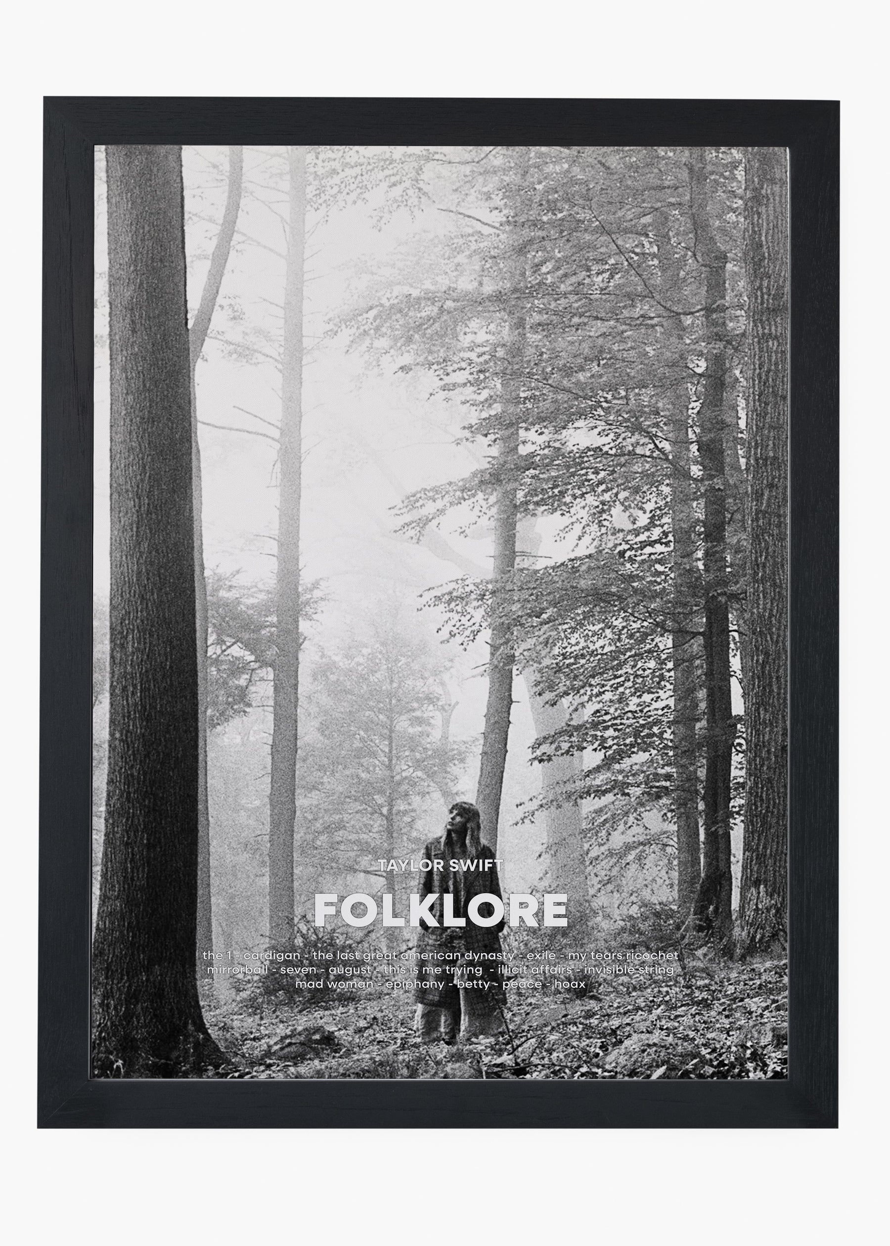Quadro Taylor Swift Folklore Capa