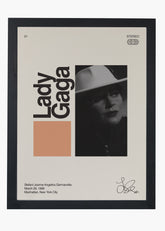 Quadro Signature Lady Gaga