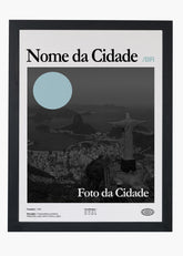 Quadro Personalizável - City / Cidades