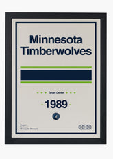 Quadro NBA Minnestoa Timberwolves