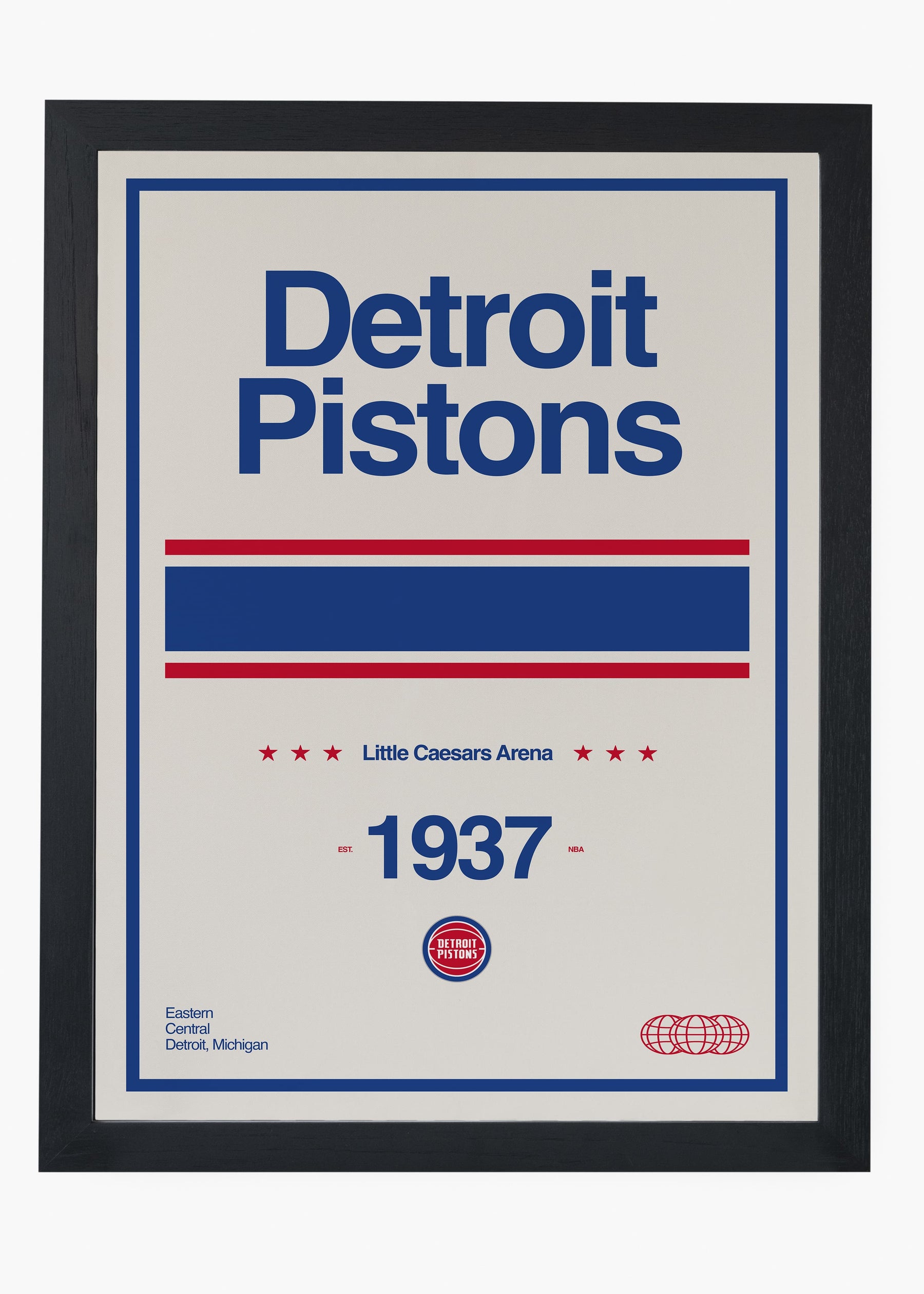 Quadro NBA Detroit Pistons
