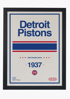Quadro NBA Detroit Pistons