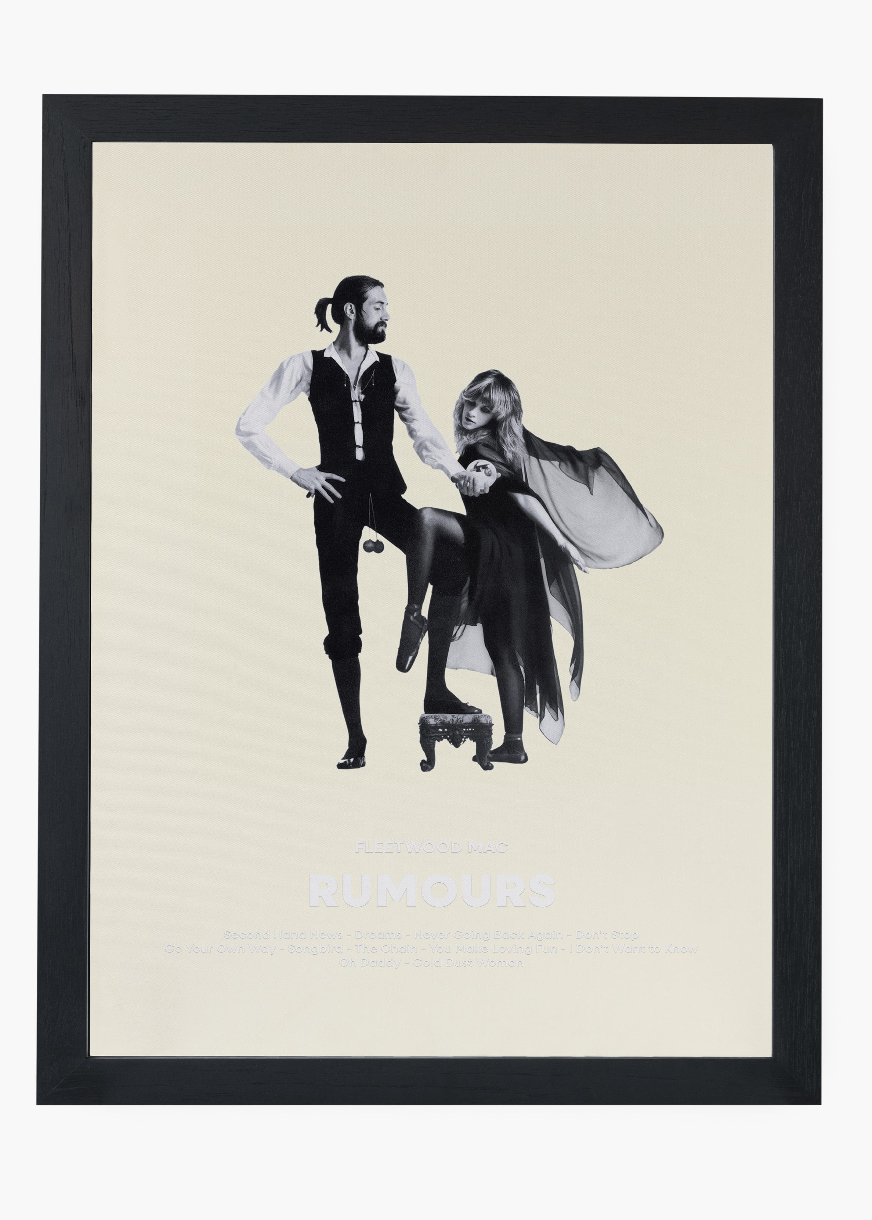 Quadro Fleetwood Mac Rumours Capa