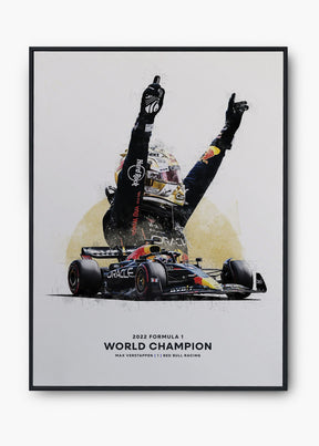 Quadro Max Verstappen World Champions