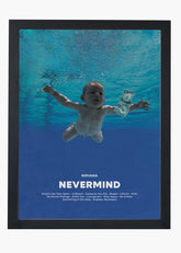 Quadro Nirvana Nevermind Capa