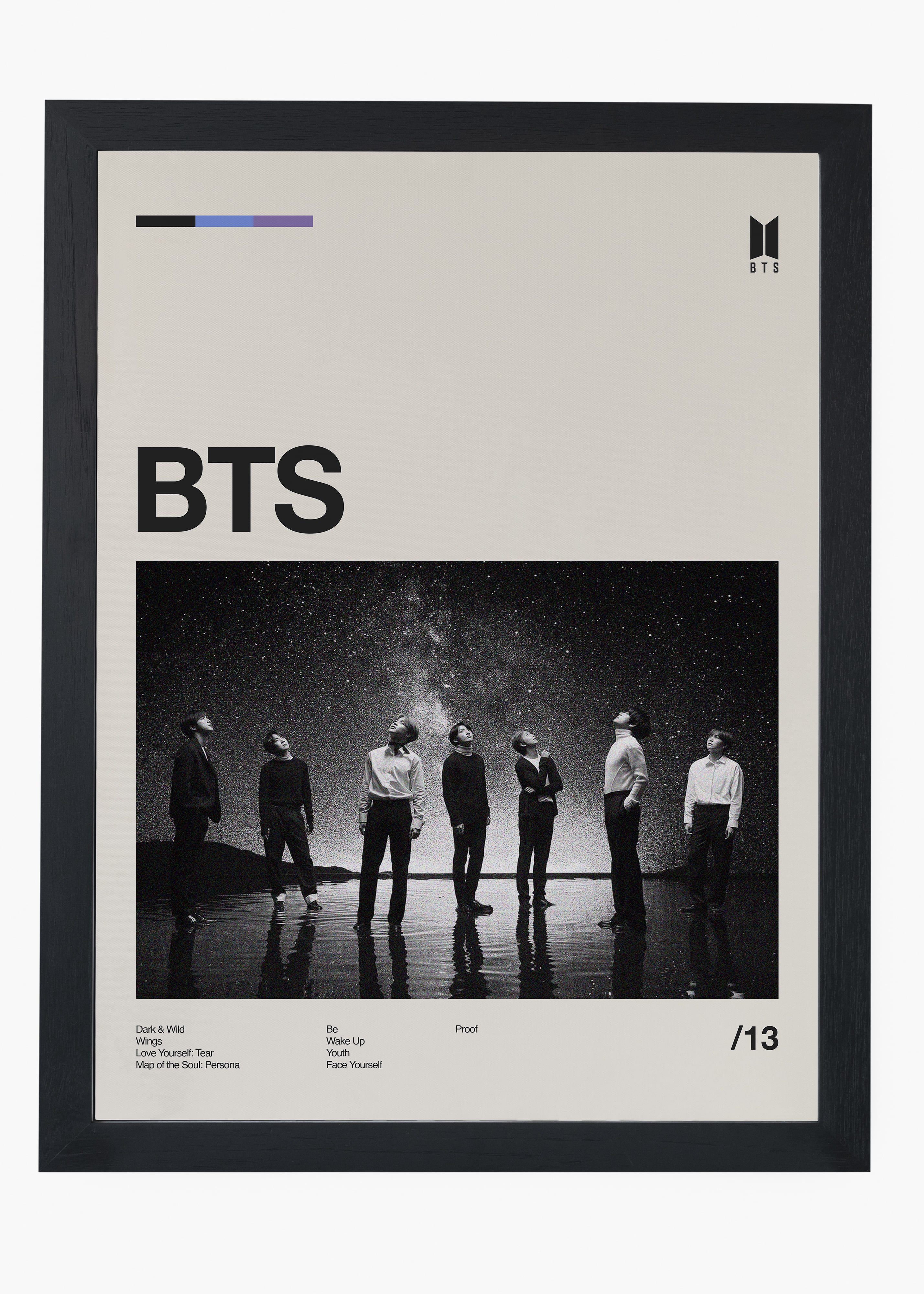 Quadro BTS Banda