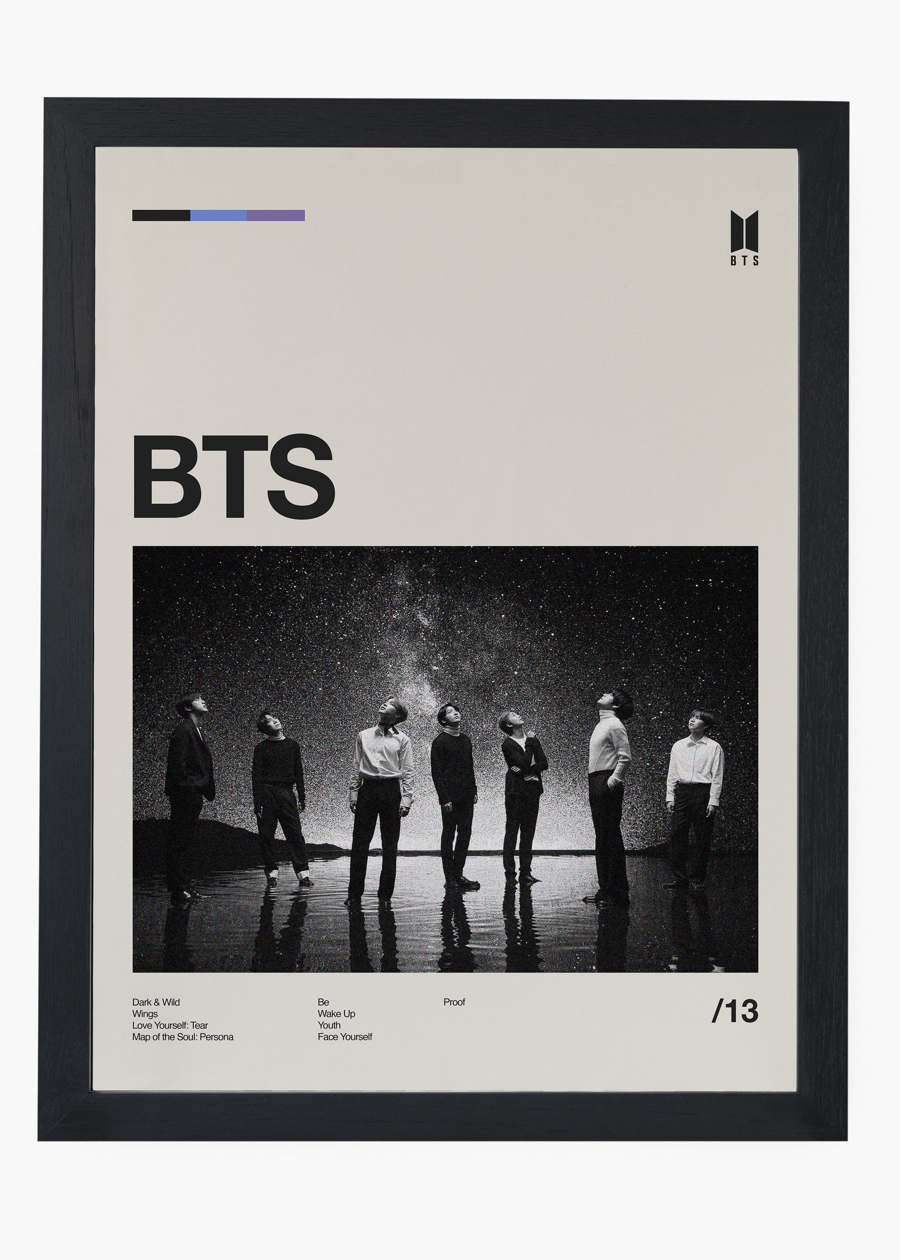 Quadro BTS Banda