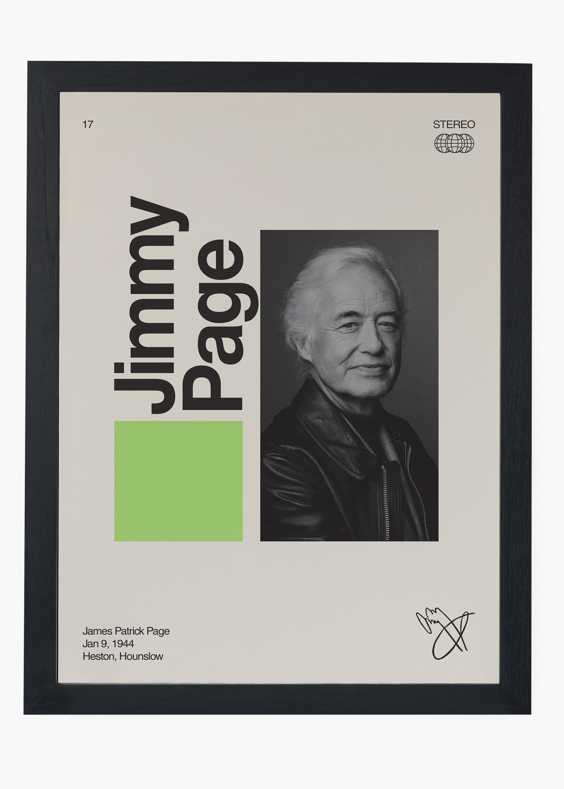Quadro Signature Jimmy Page