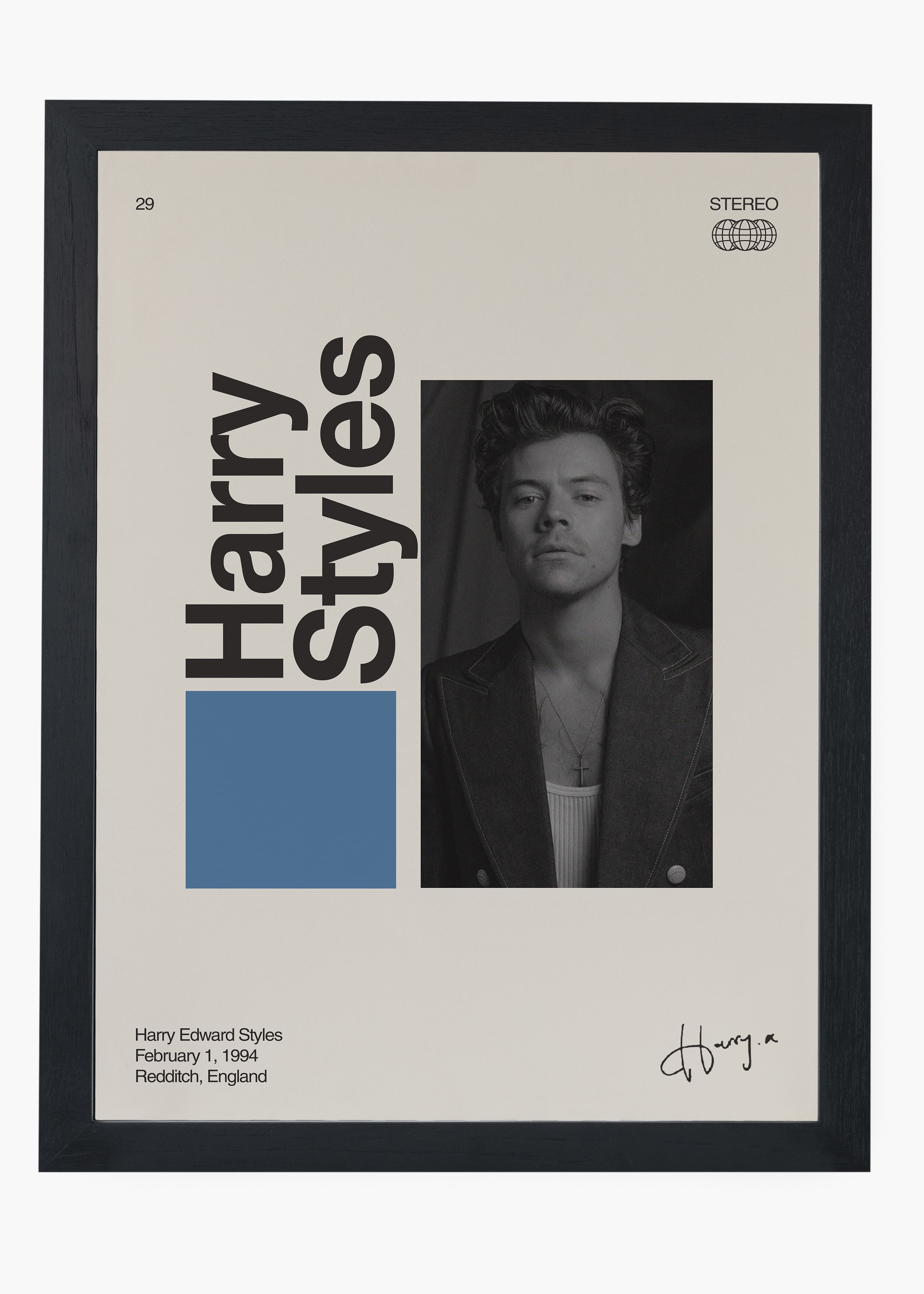 Quadro Signature Harry Styles