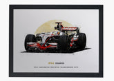 Quadro Lewis Hamilton 2014 World Champion