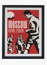 Quadro Cristiano Ronaldo Moscou 2008