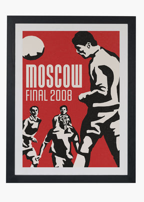 Quadro Cristiano Ronaldo Moscou 2008