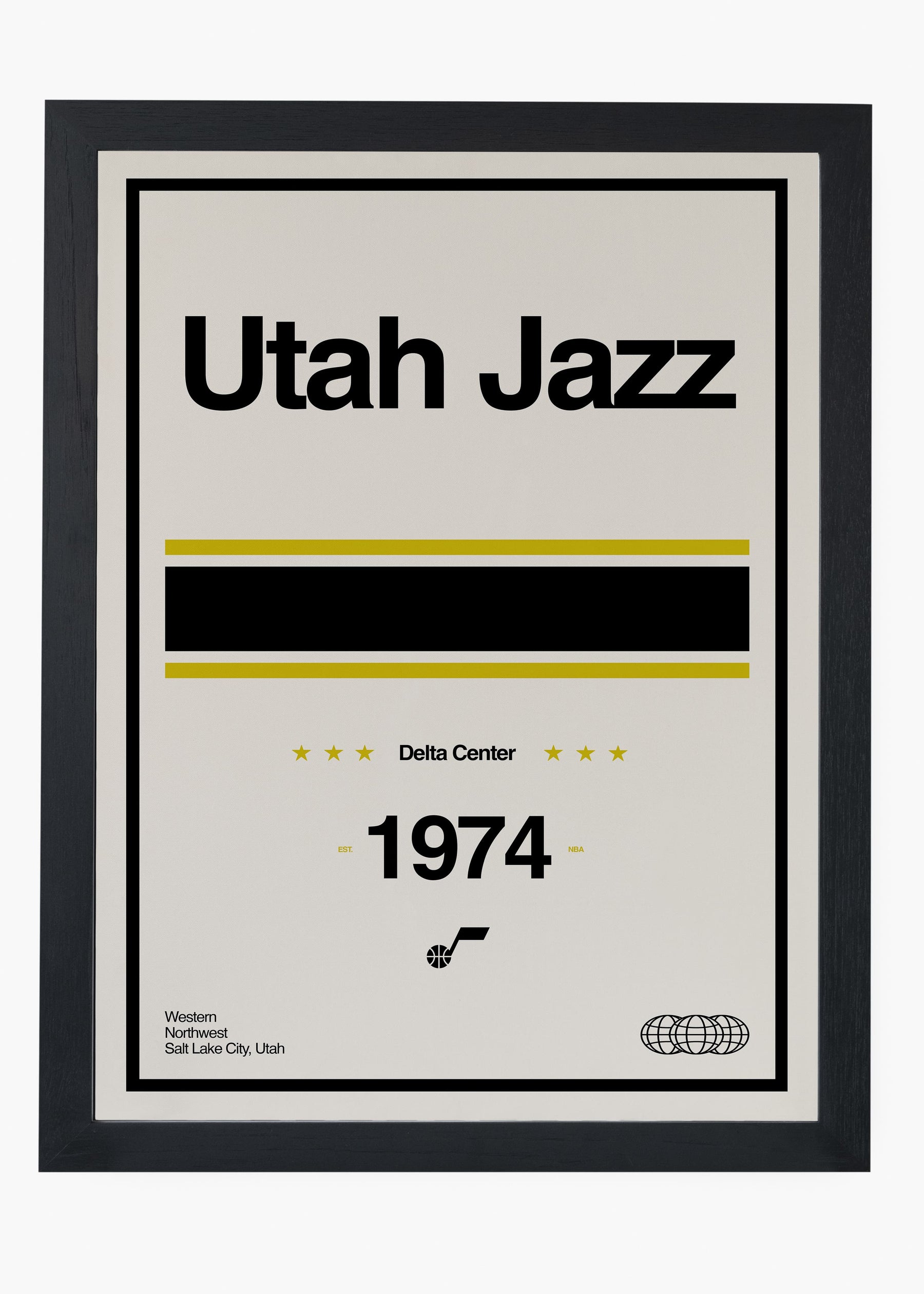 Quadro NBA Utah Jazz