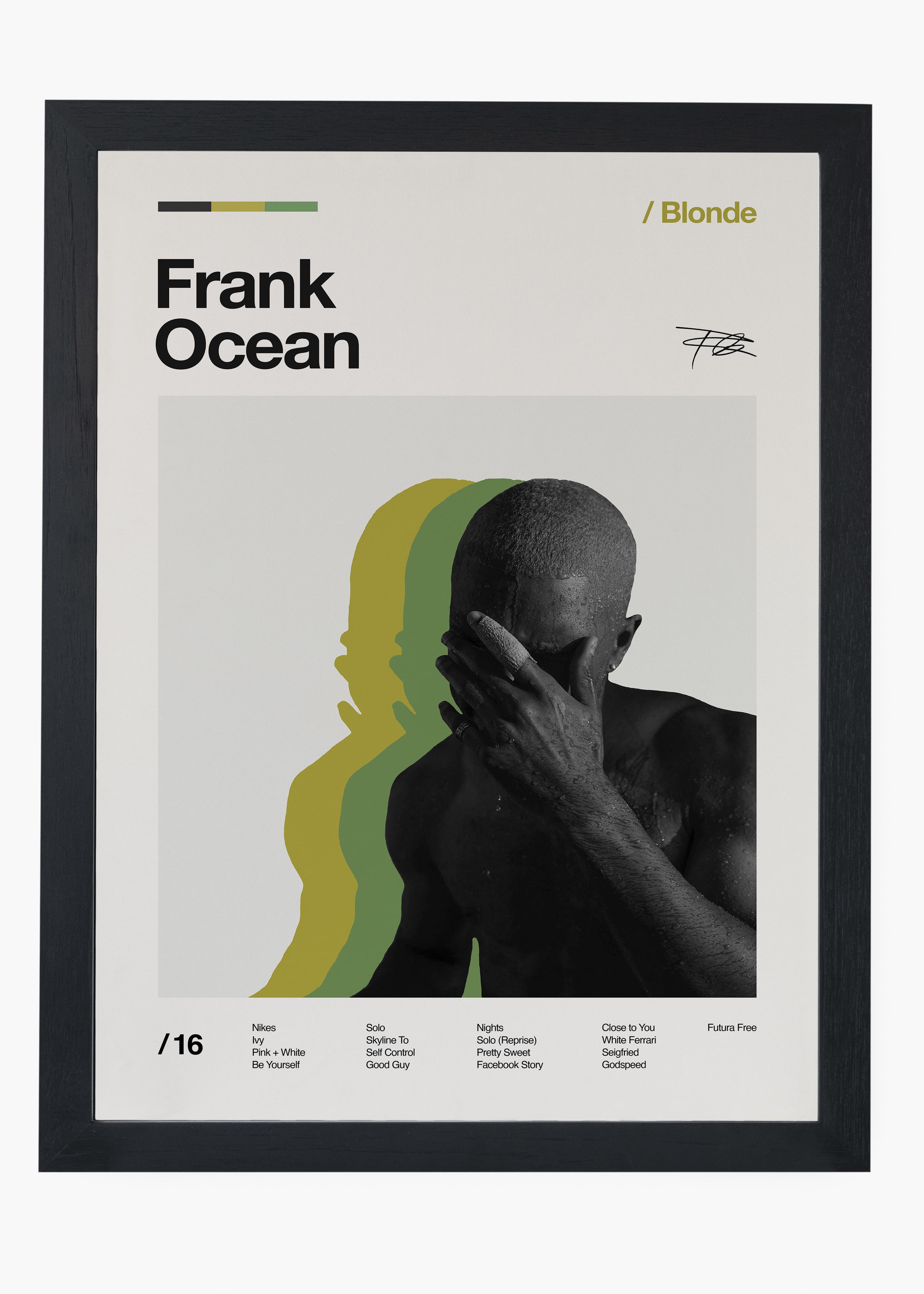Quadro Frank Ocean Blonde