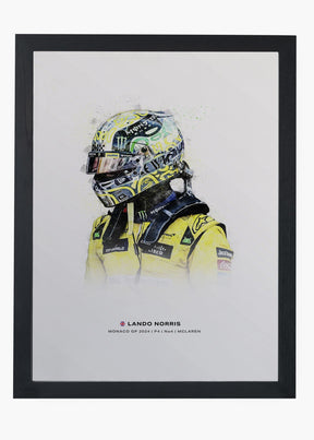 Quadro Lando Norris Monaco GP 2024