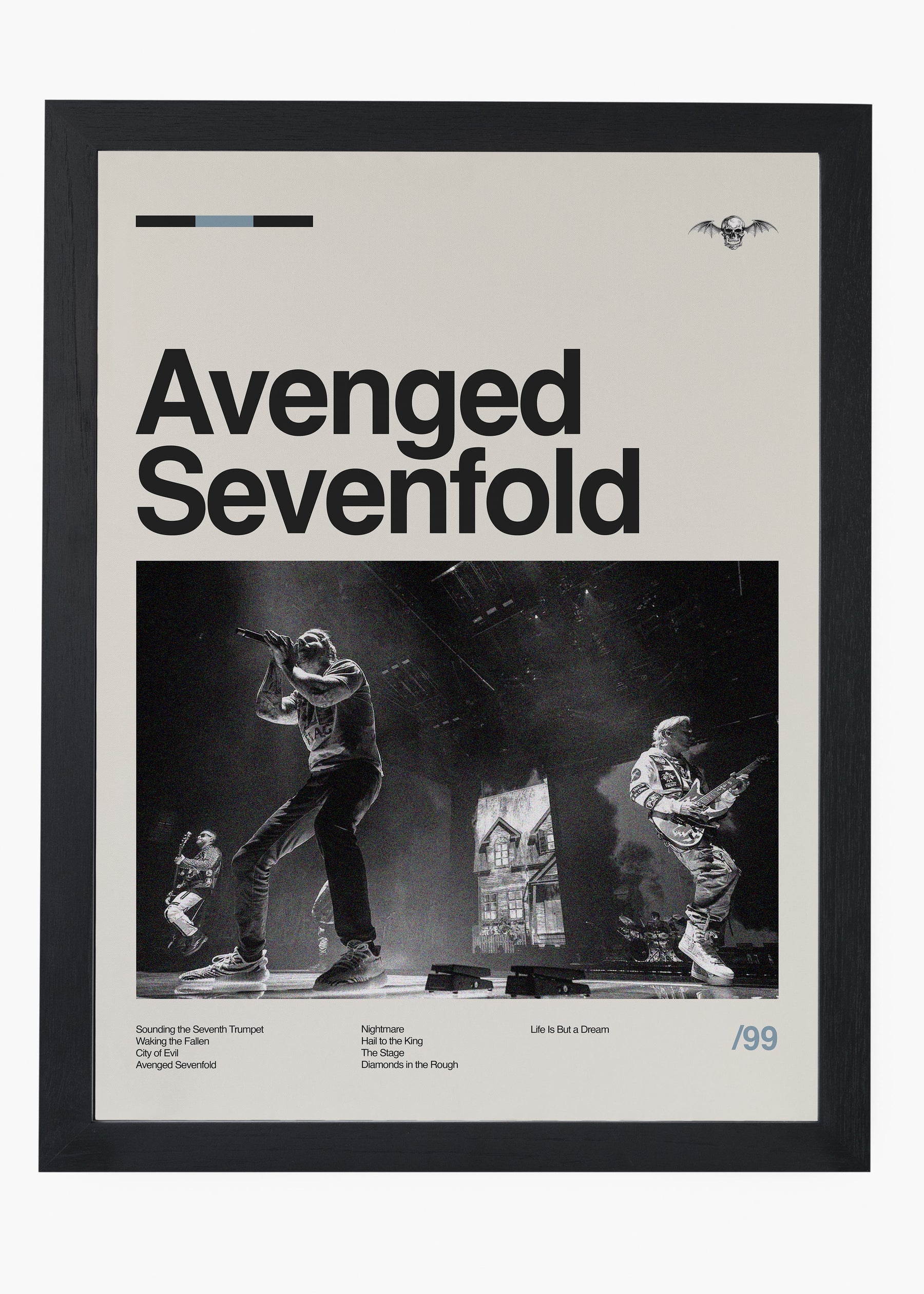 Quadro Avenged Sevenfold Banda