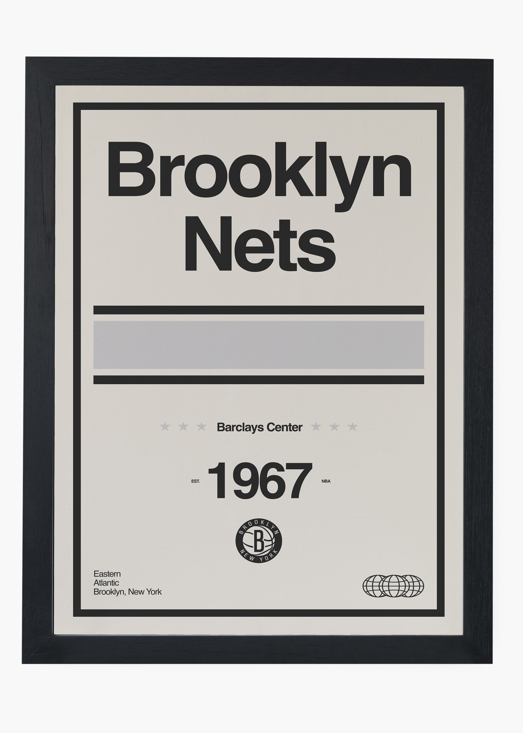 Quadro NBA Brooklin Nets