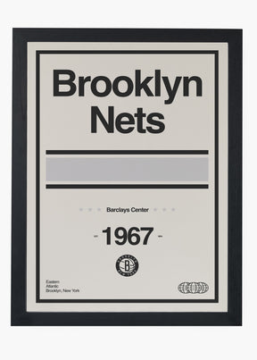 Quadro NBA Brooklin Nets