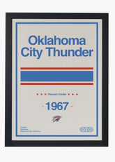 Quadro NBA Oklahoma City Thunder