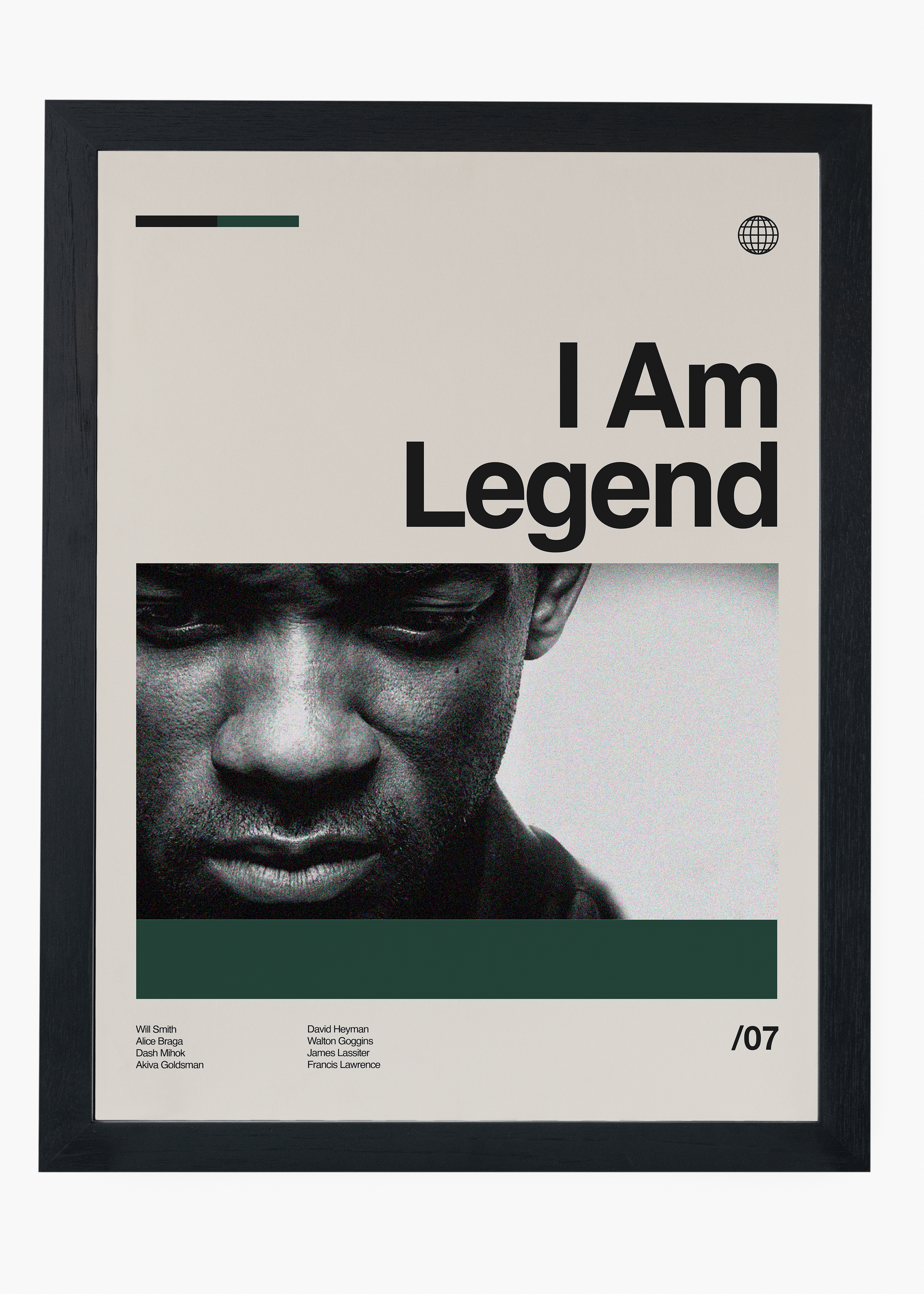 Quadro Eu Sou a Lenda - I Am Legend