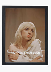 Quadro Billie Eilish Happier Than Ever Capa