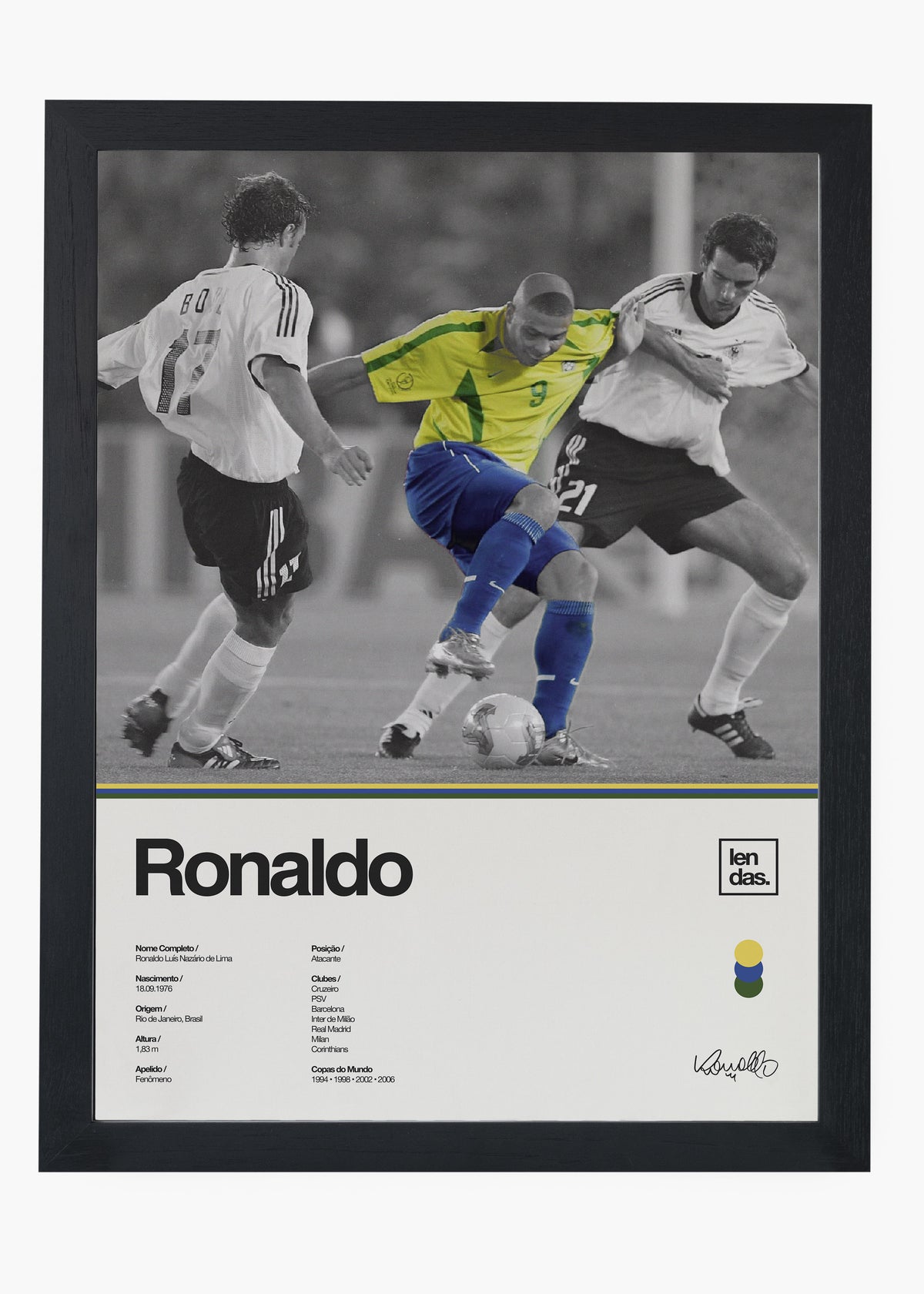 Quadro Ronaldo Fenômeno