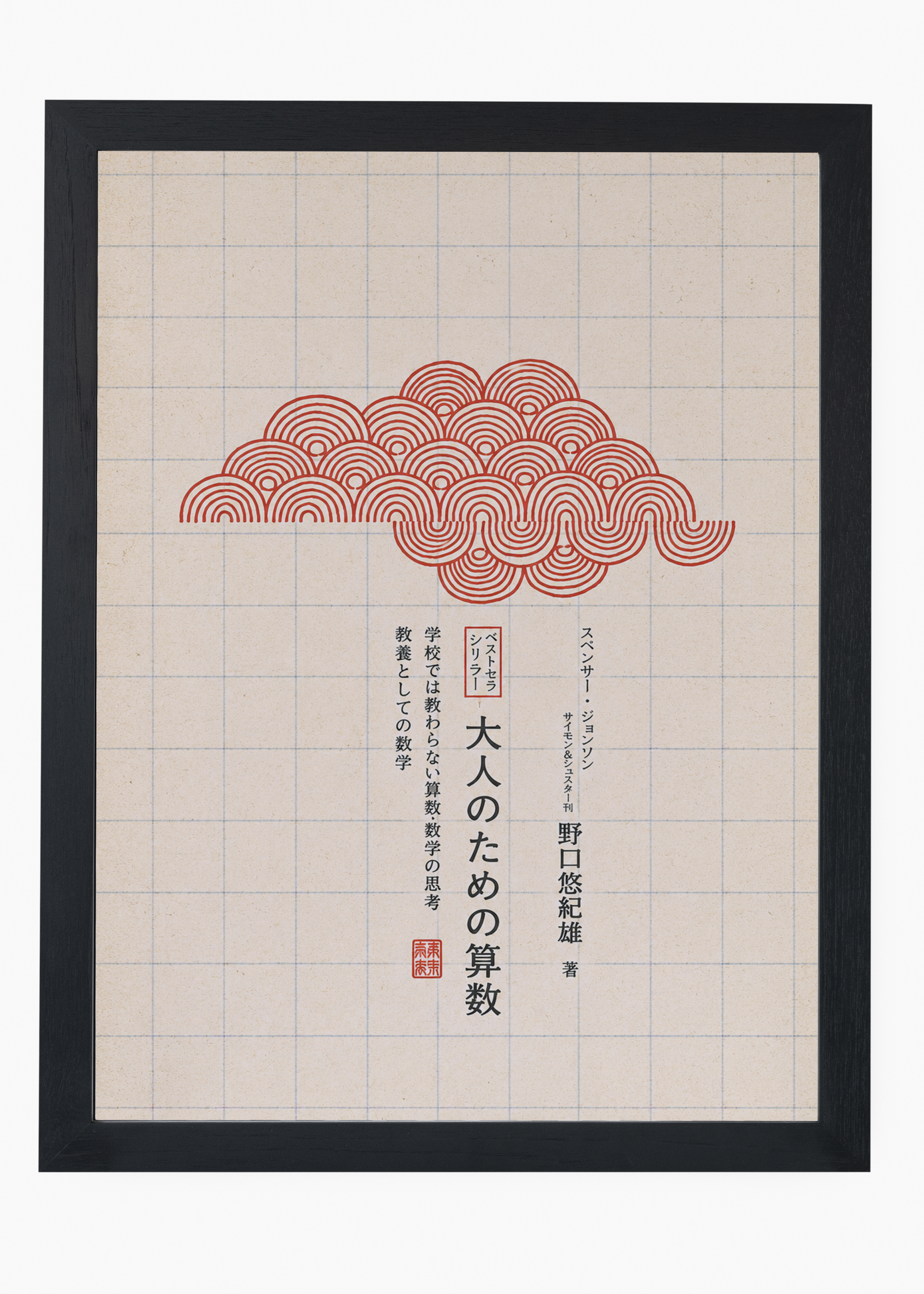 Quadro Japonês Kumo Red - 4