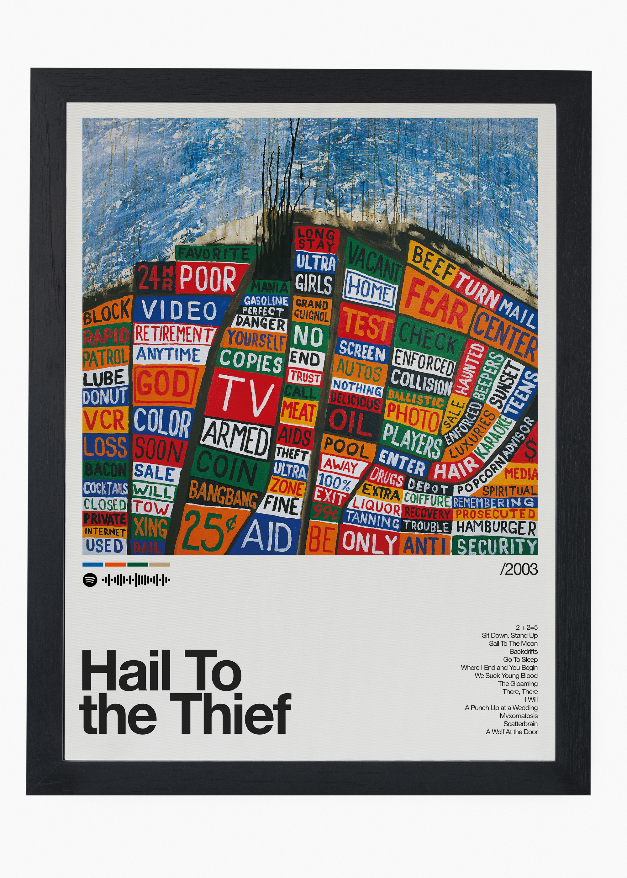 Quadro Radiohead Hail To the Chief II - 4