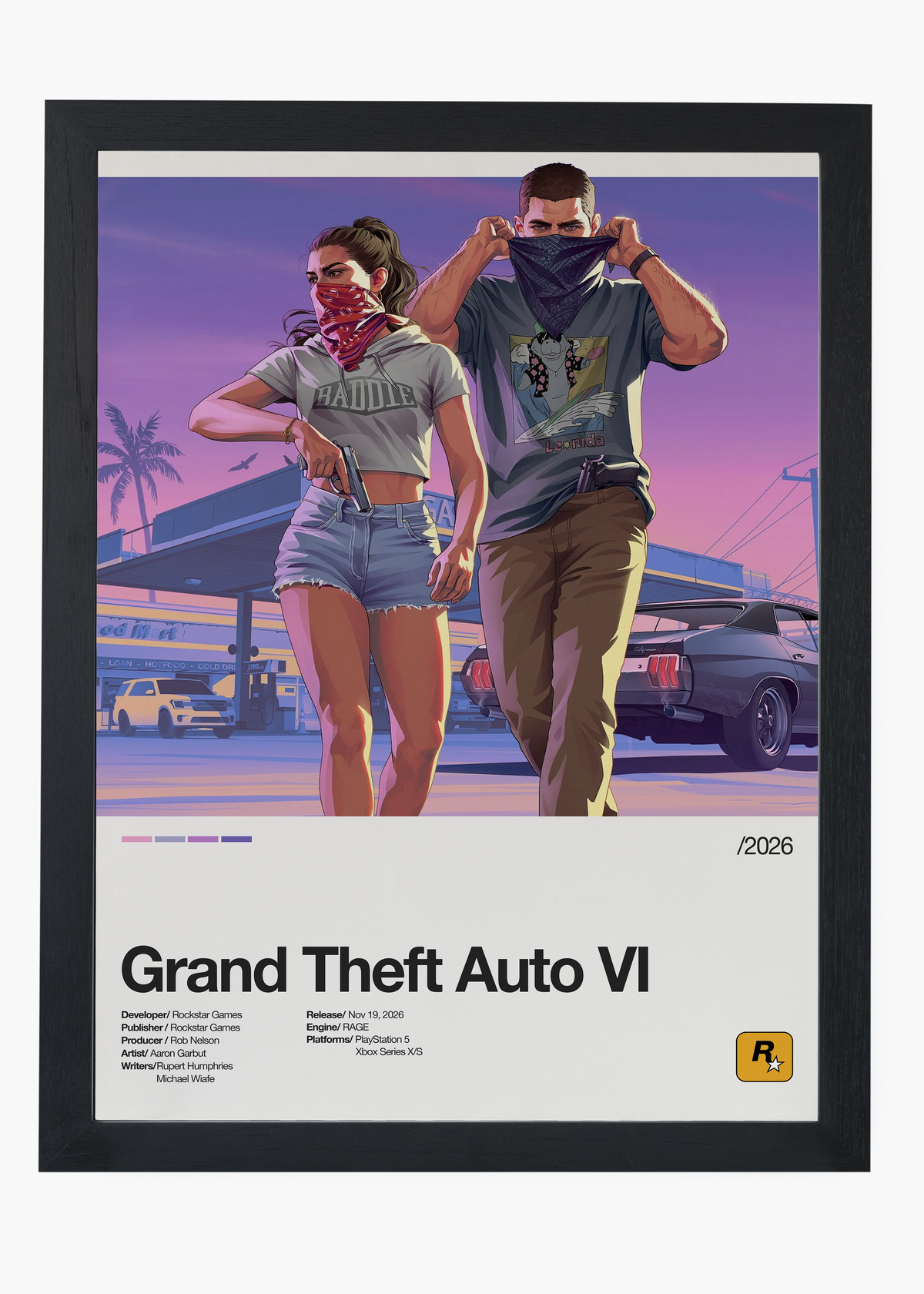 Quadro Grand Theft Auto VI : GTA 6 - 4