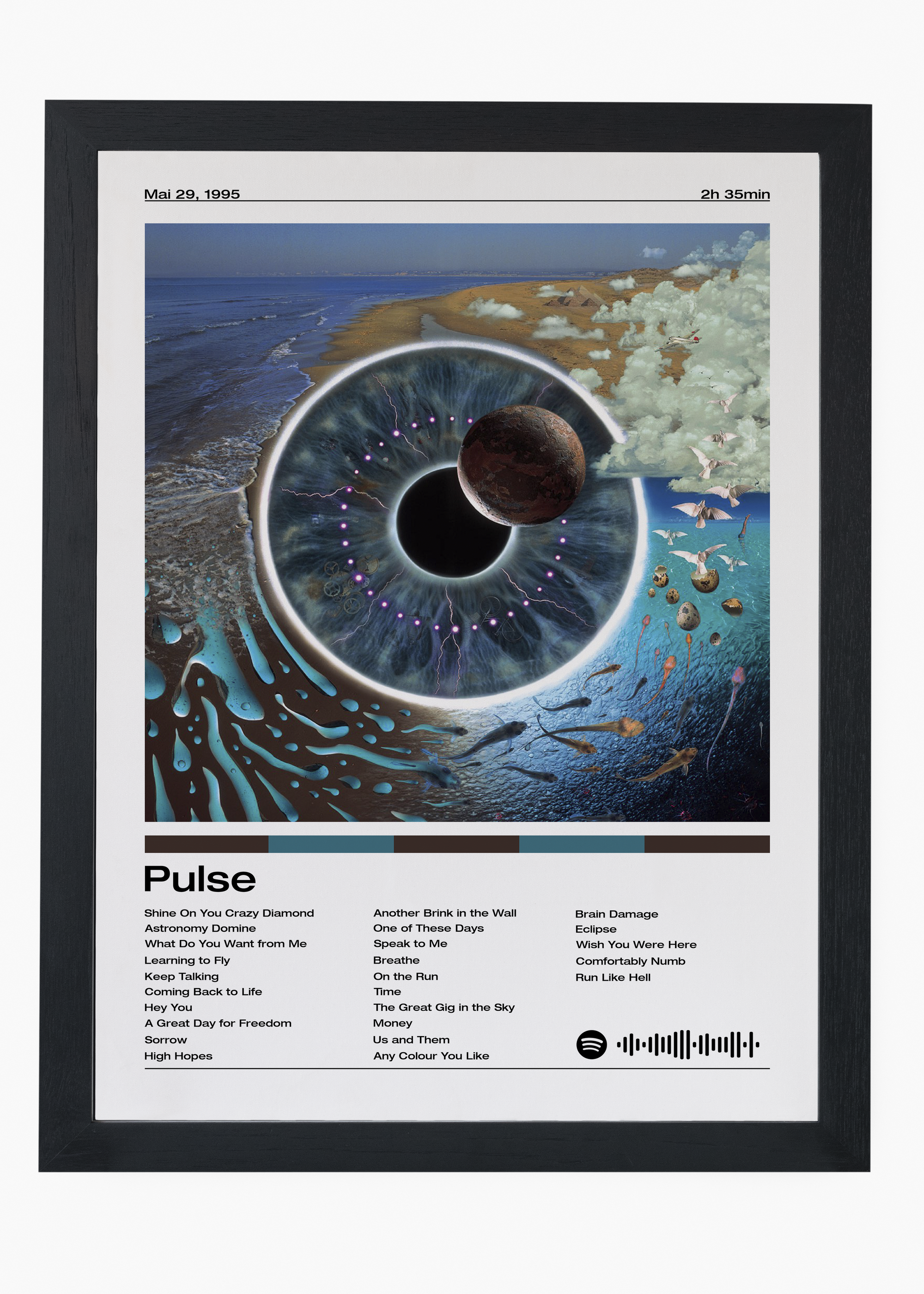 Quadro Pink Floyd Pulse - 4