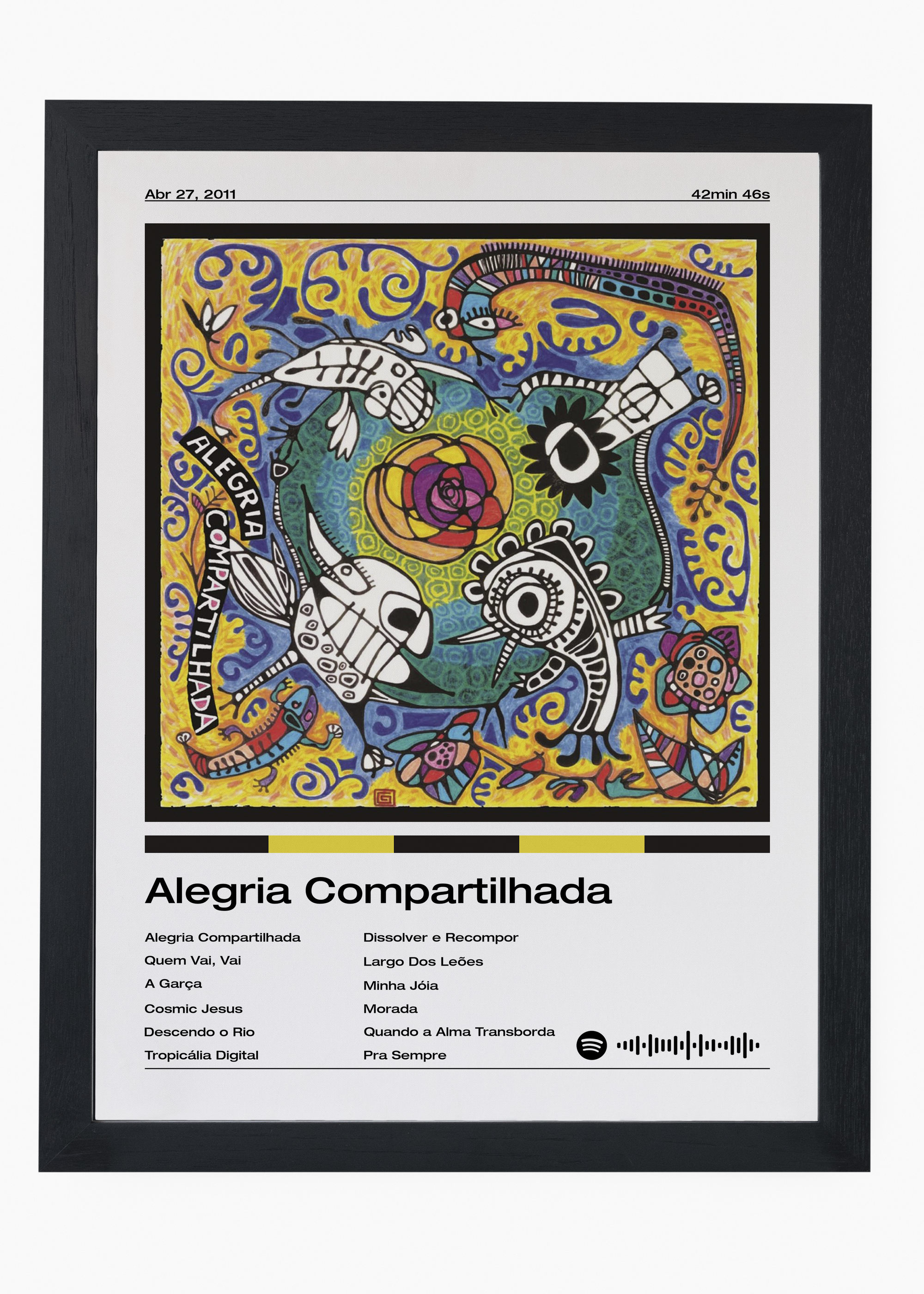 Quadro Forfun Alegria Compartilhada - 4
