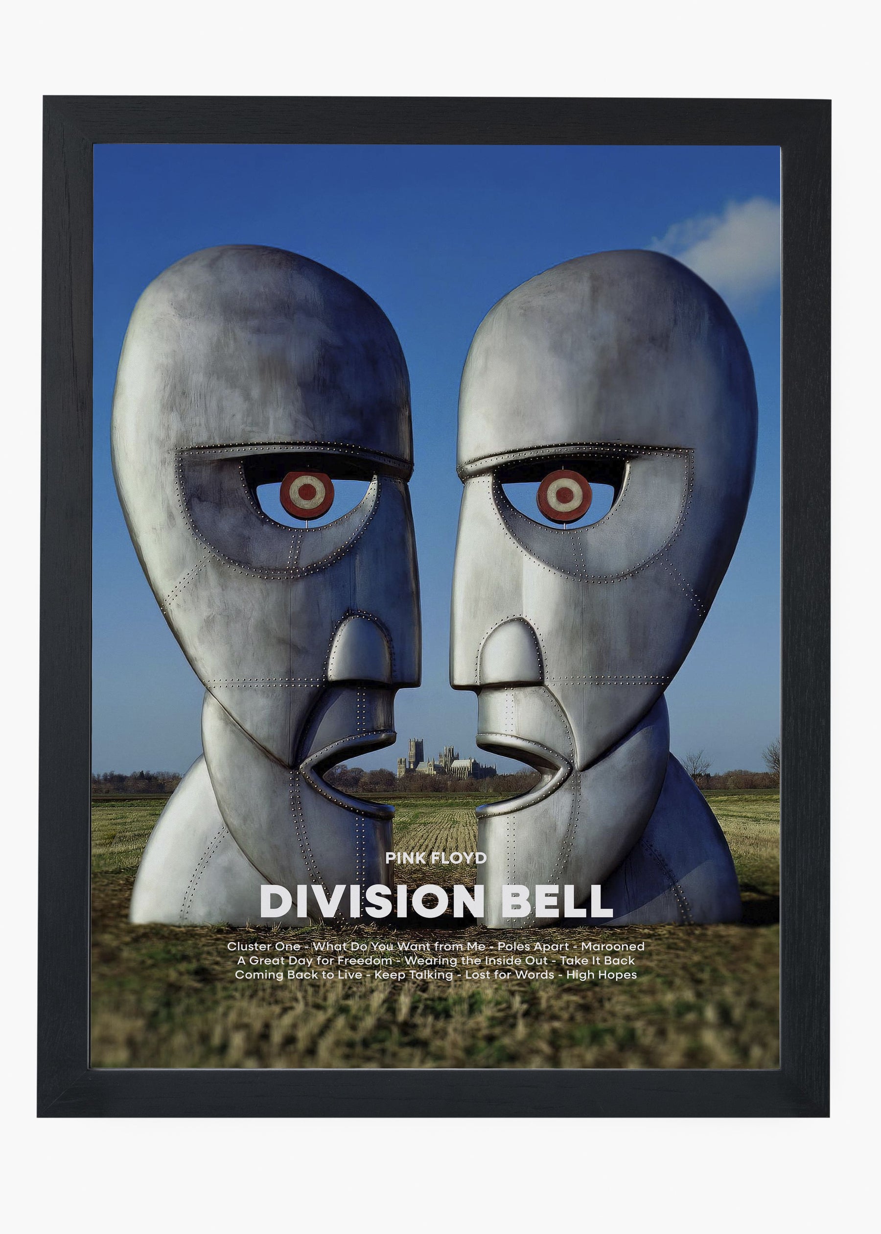 Quadro Pink Floyd Division Bell Capa