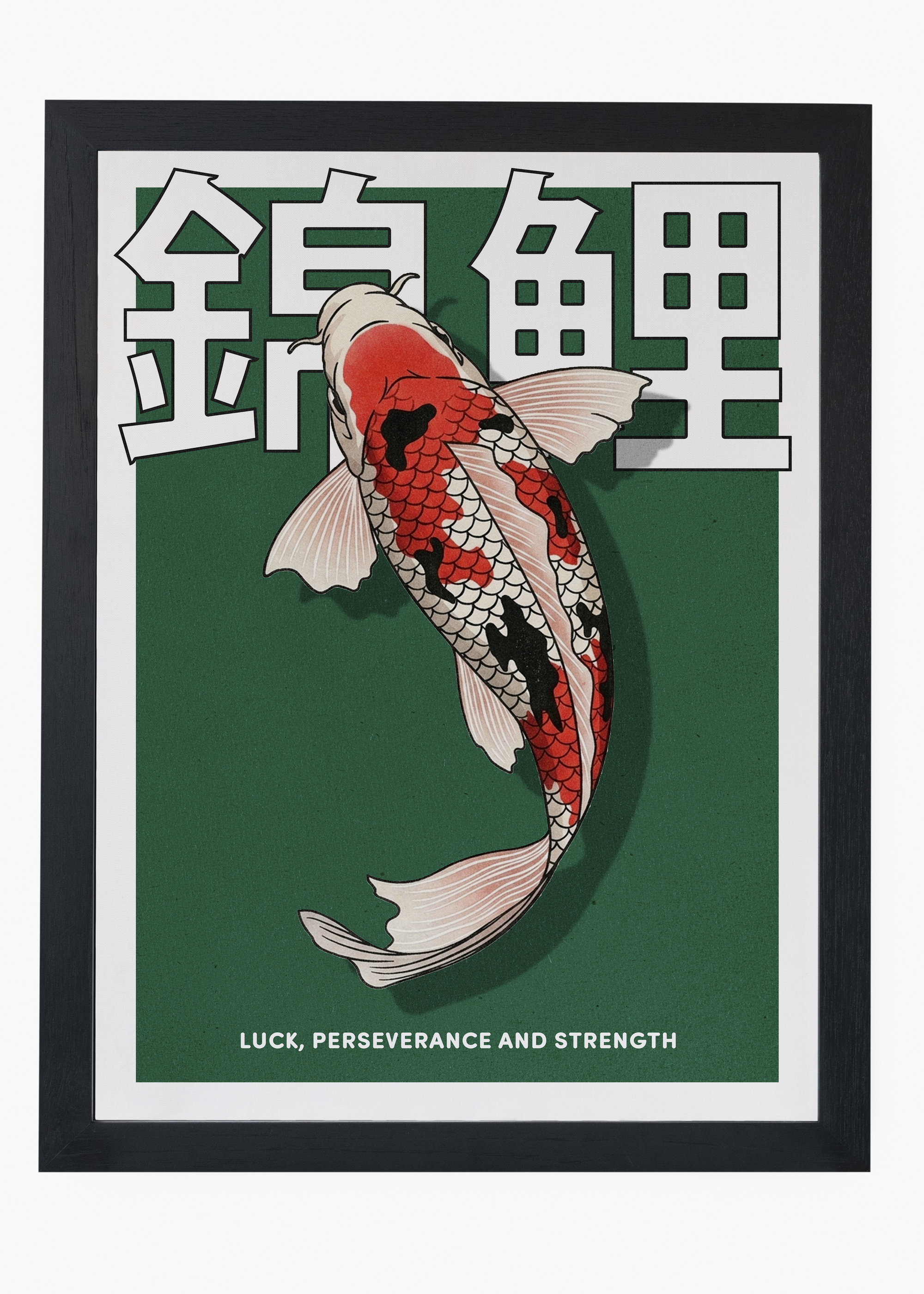 Quadro Green Koi - 4