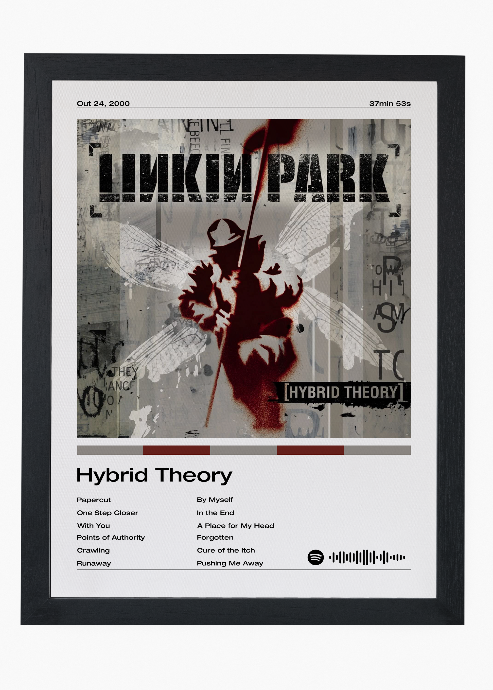 Quadro Linkin Park Hybrid Theory - 4
