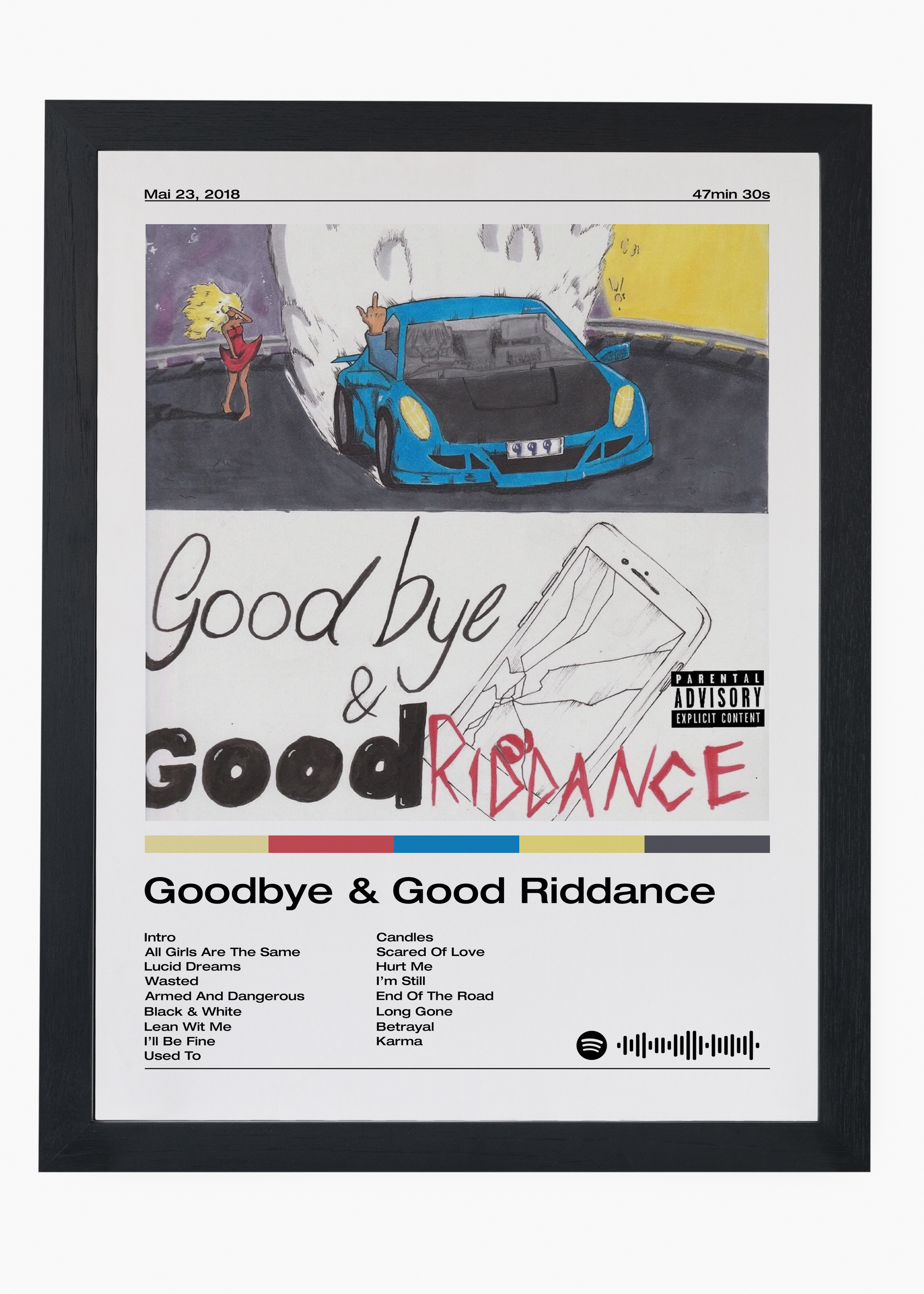 Quadro Juice WRLD Goodbye & Good Riddance - 4